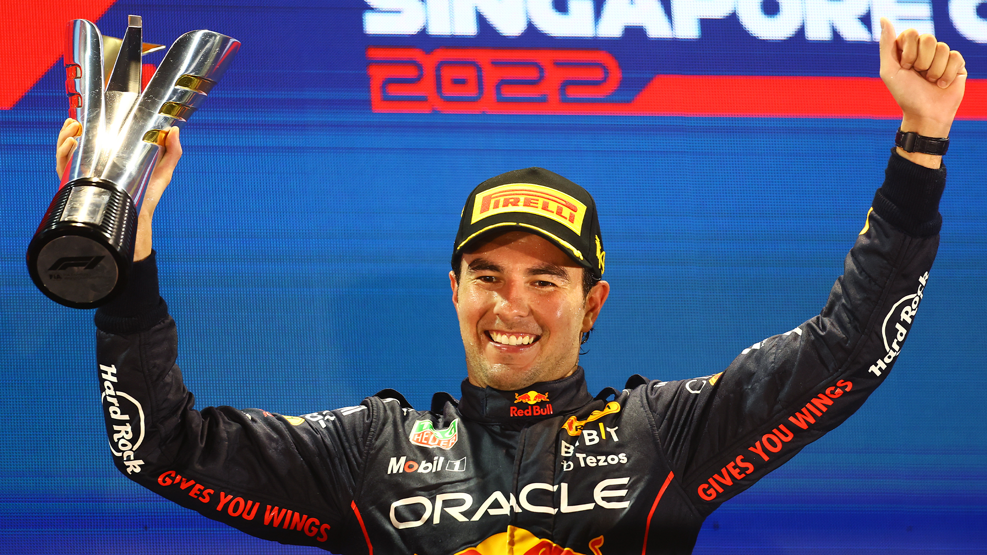 'Checo' Pérez gana el Gran Premio de Singapur