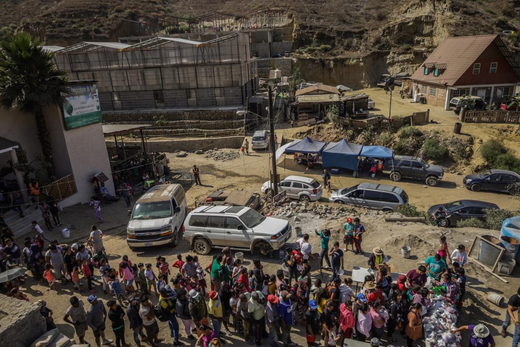 Complejo migratorio más grande de México se construye en Tijuana - complejo-migratorio-tijuana-migrantes-1024x683