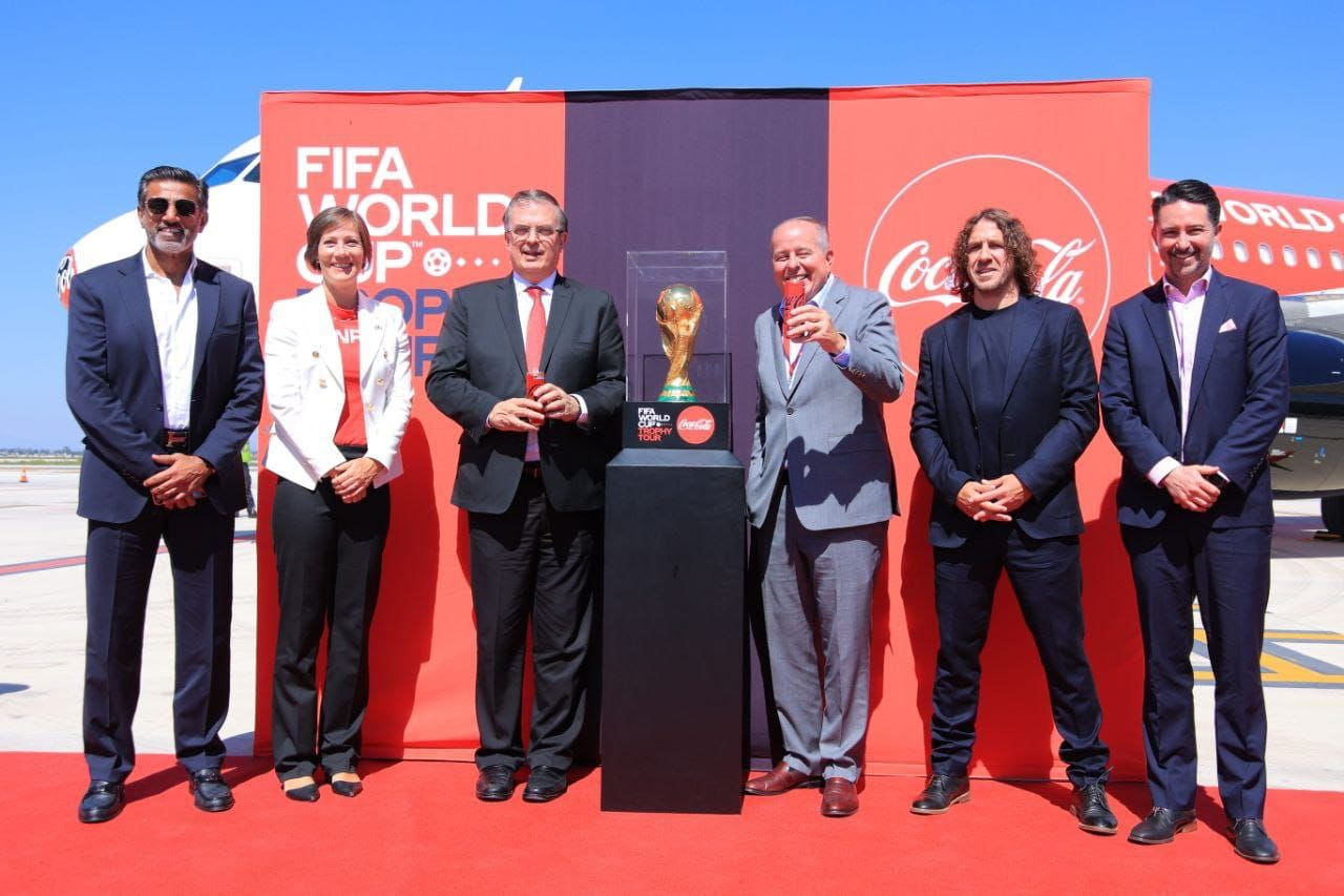 Copa Mundial de la FIFA llega a México; recorrerá CDMX, Monterrey y Guadalajara Copa Mundial de la FIFA llega a México; recorrerá CDMX, Monterrey y Guadalajara