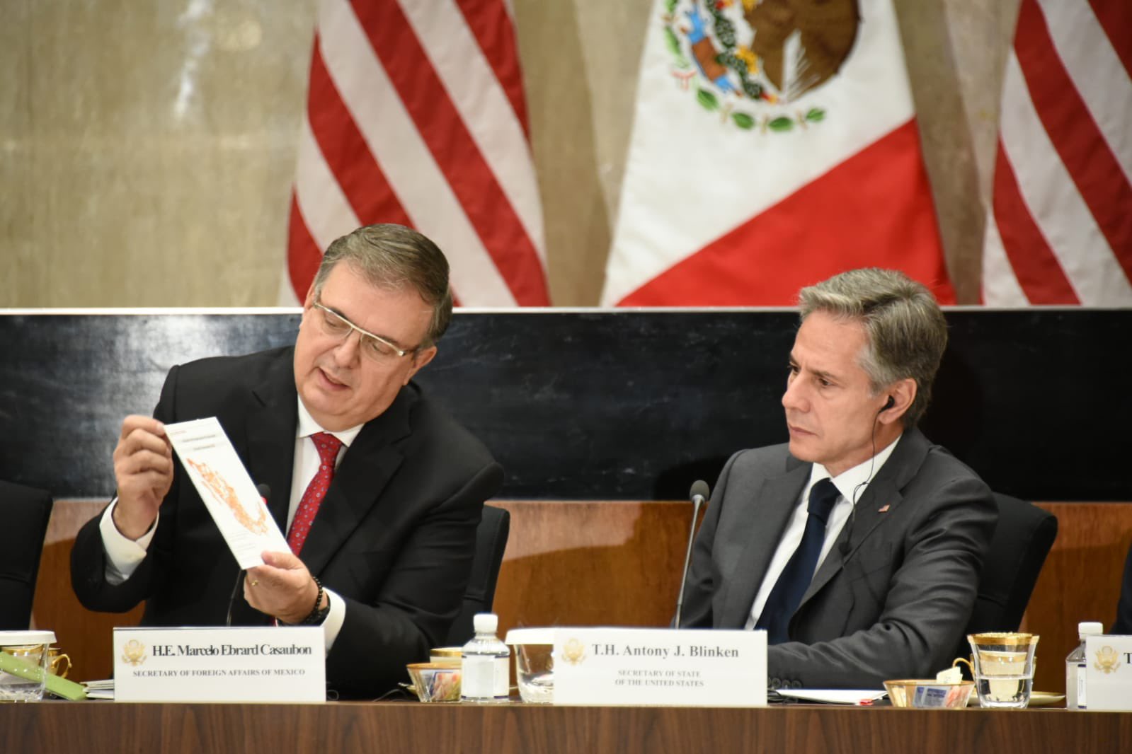 Ebrard defiende en EE.UU. que Guardia Nacional respeta derechos humanos