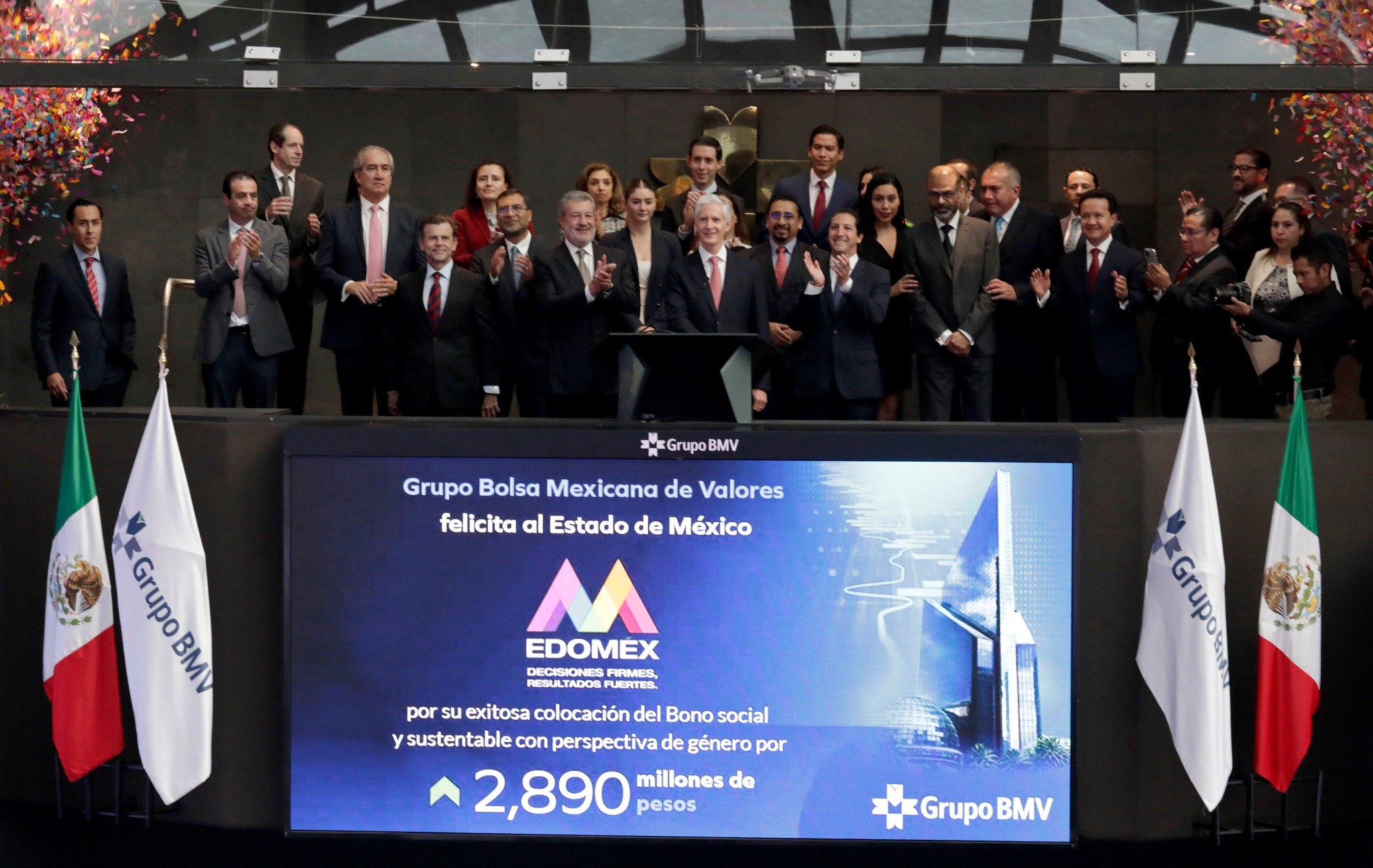 Estado de México, el primero en emitir instrumentos financieros con perspectiva de género, asegura Alfredo del Mazo Estado de México, el primero en emitir instrumentos financieros con perspectiva de género, asegura Alfredo del Mazo