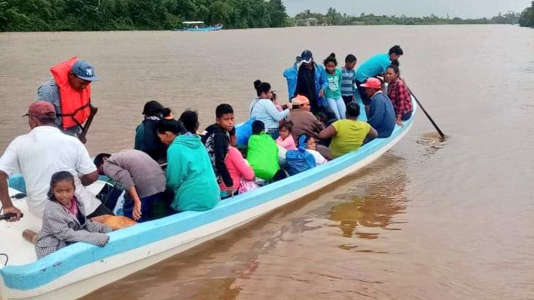 Huracán Julia toca tierra en la costa atlántica de Nicaragua Huracán Julia toca tierra en la costa atlántica de Nicaragua