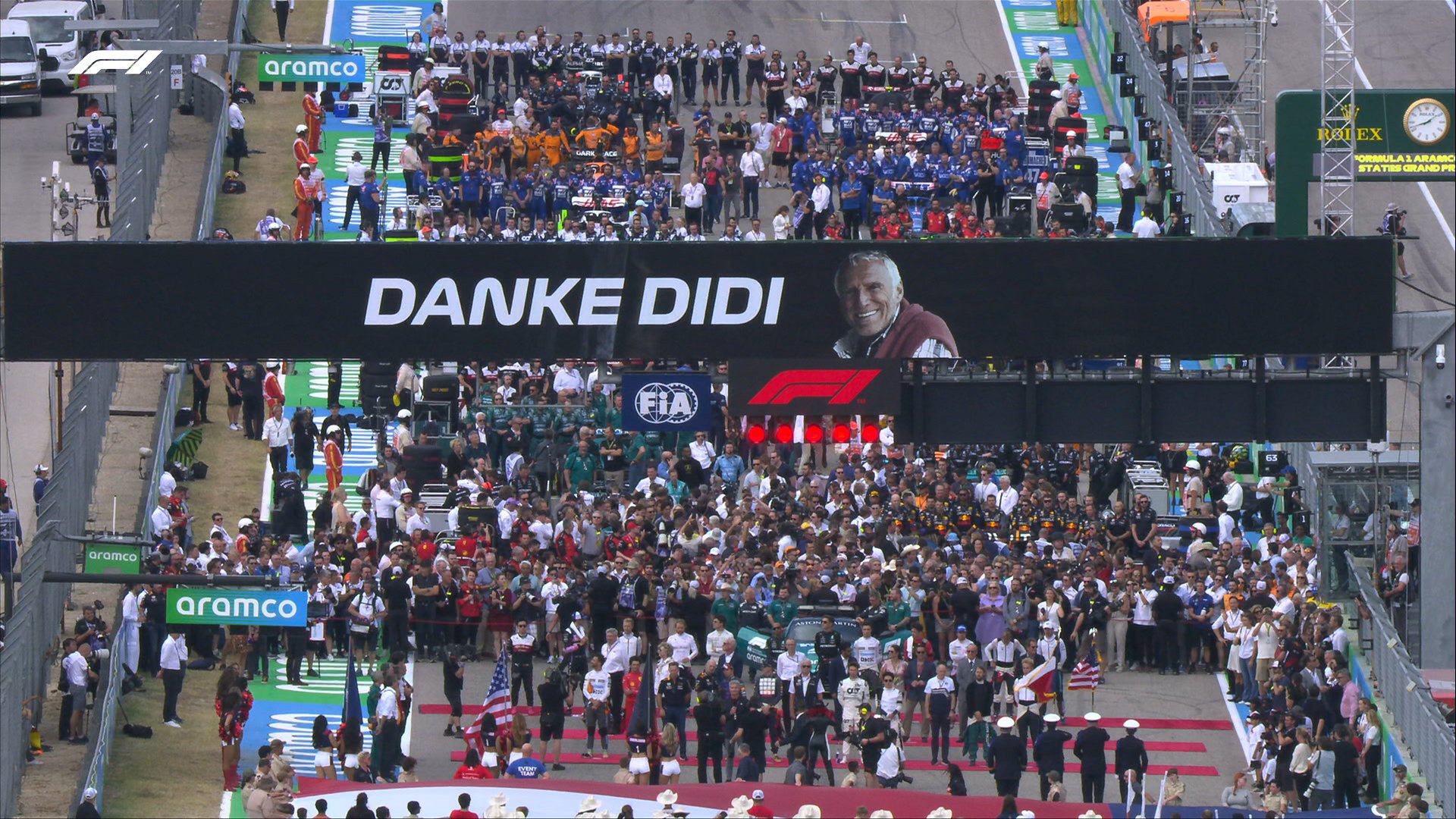 Fórmula 1 recuerda a Mateschitz previo al GP de Estados Unidos