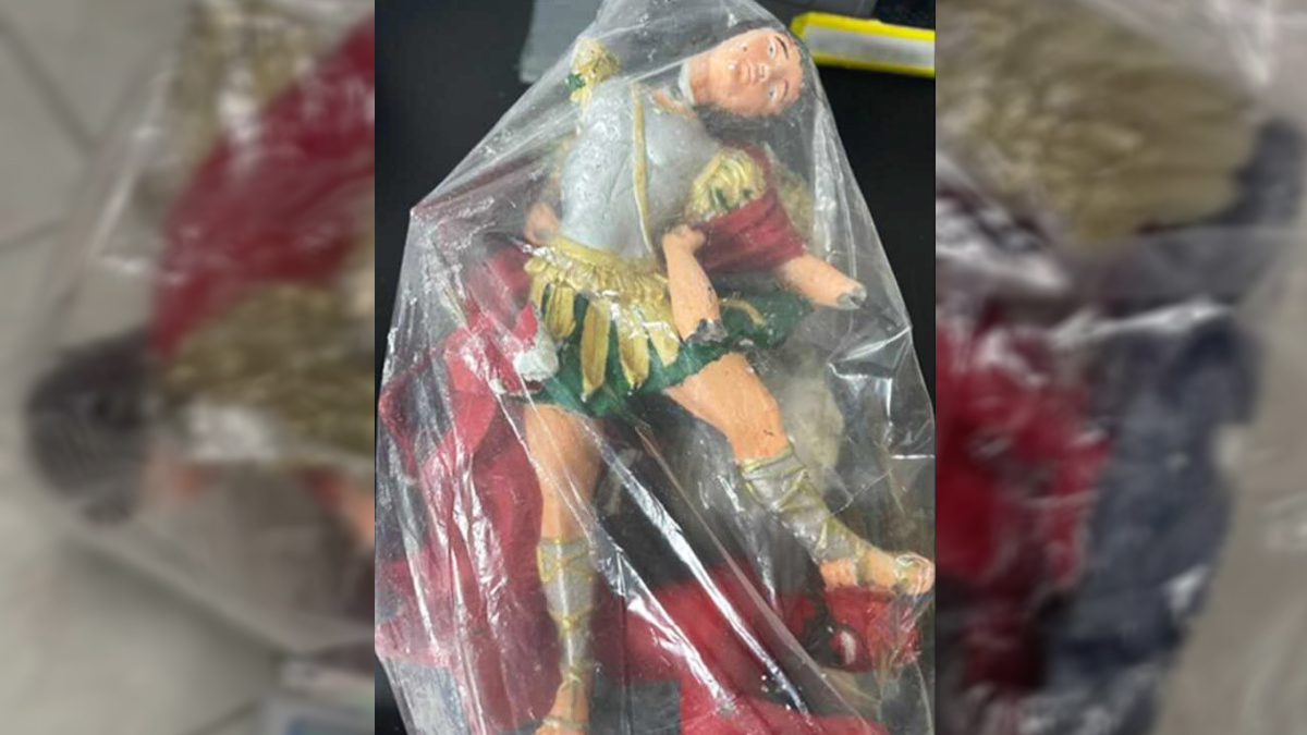 Decomisan droga en Tamaulipas oculta en imágenes religiosas Decomisan droga en Tamaulipas oculta en imágenes religiosas