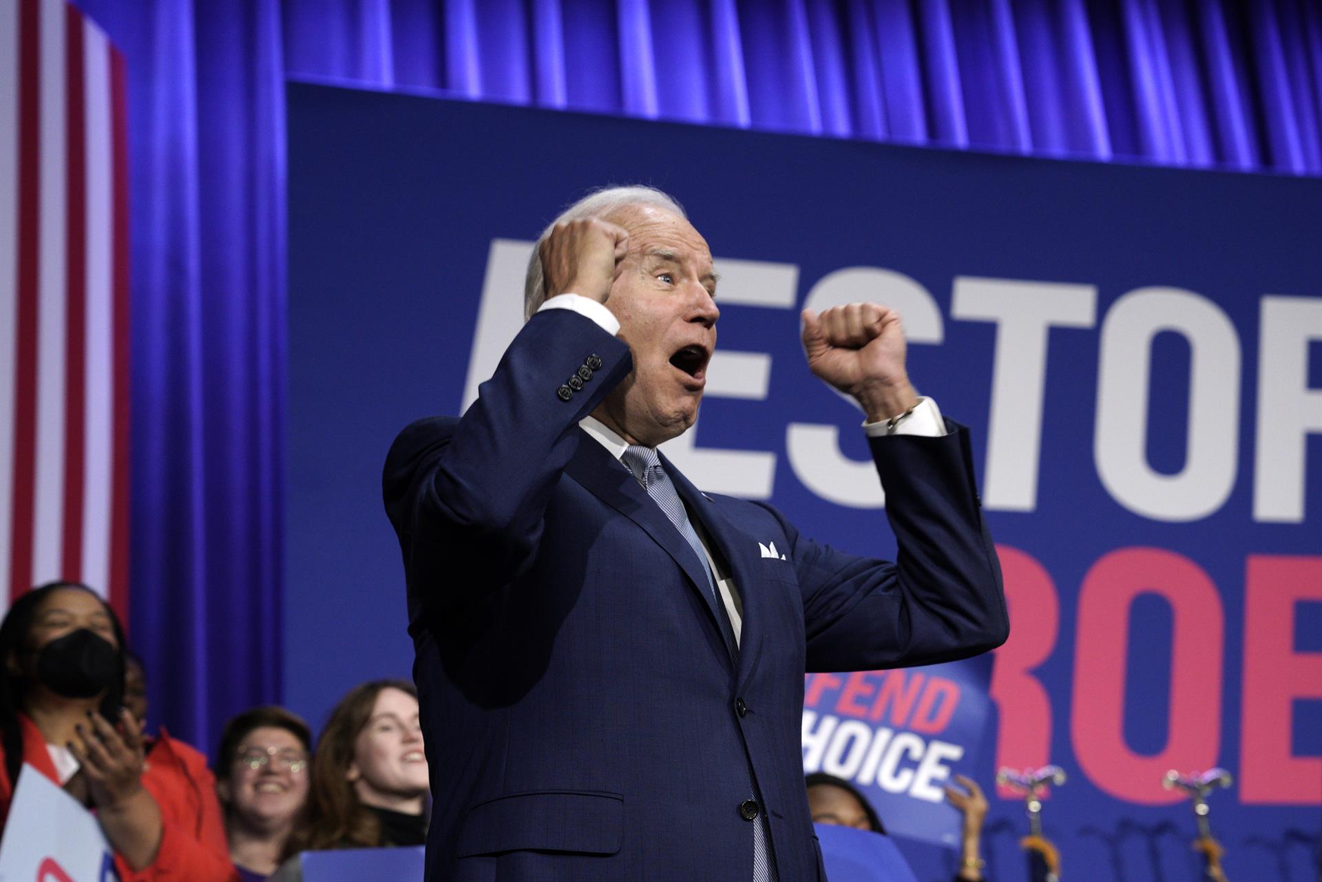 Biden usa el aborto para movilizar a la base demócrata antes de los comicios