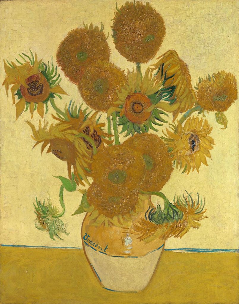 "Los Girasoles" de Van Gogh, un cuadro icónico - los-girasoles-de-van-gogh-805x1024