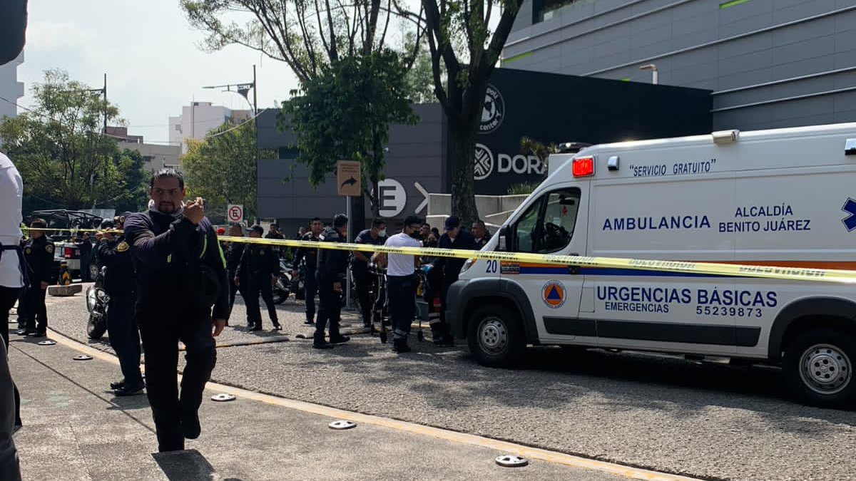 Intento de asalto en Plaza Metrópoli de Patriotismo deja un muerto Intento de asalto en Plaza Metrópoli de Patriotismo deja un muerto