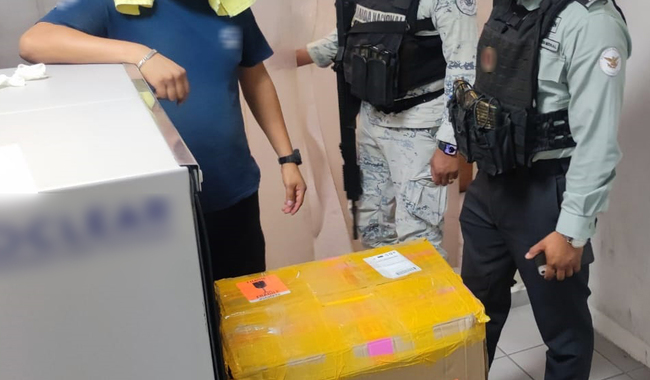 Decomisan droga en Tamaulipas oculta en imágenes religiosas - paquete-asegurado-por-la-gn-en-tamaulipas-por-contener-narcoticos