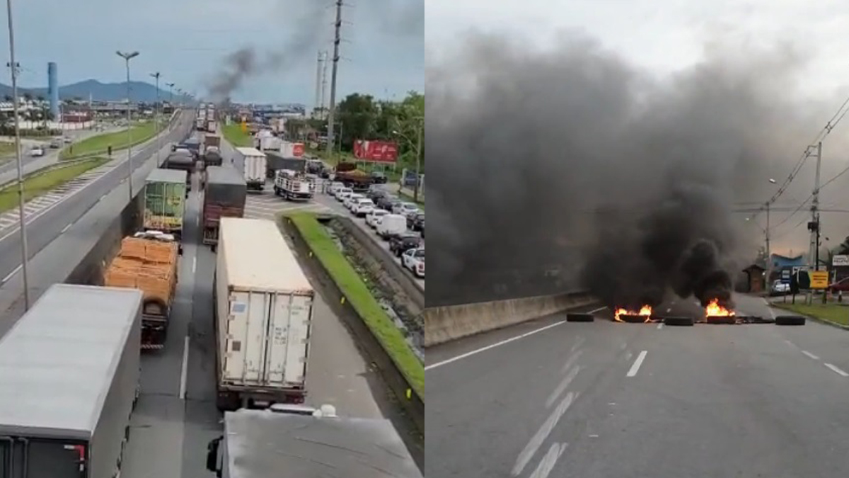 #Video Camioneros bloquean carreteras en Brasil en protesta por elecciones #Video Camioneros bloquean carreteras en Brasil en protesta por elecciones