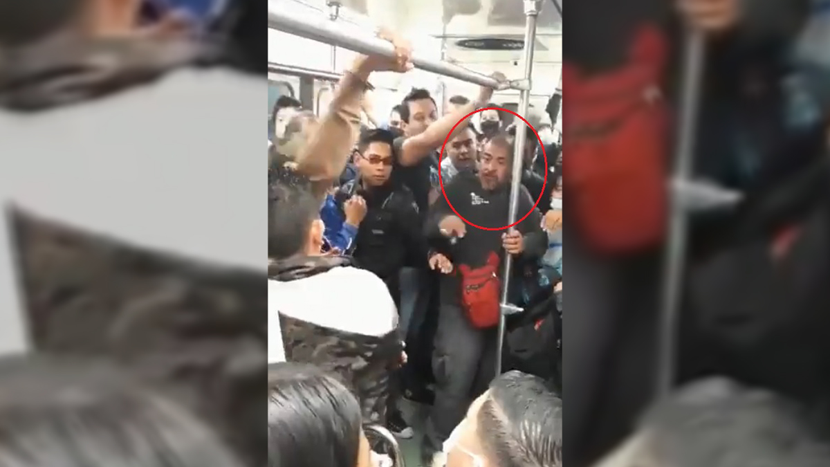 #Video Riña en Metro por acoso a mujer termina con tres heridos por arma blanca