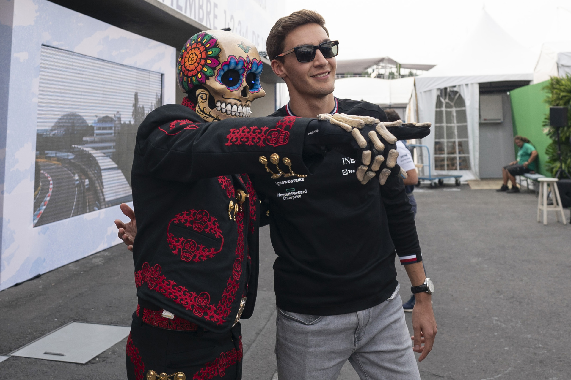 Rusell lidera los segundos libres en el Gran Premio de México