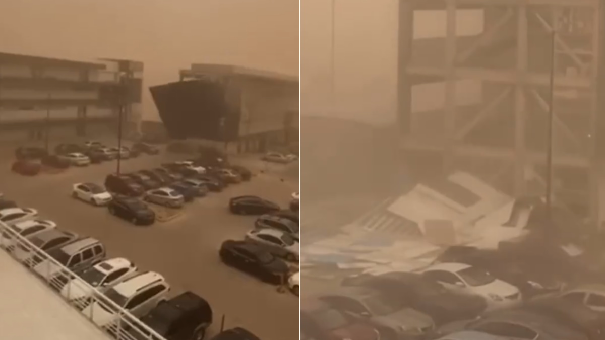 Tormenta de arena azota Mexicali
