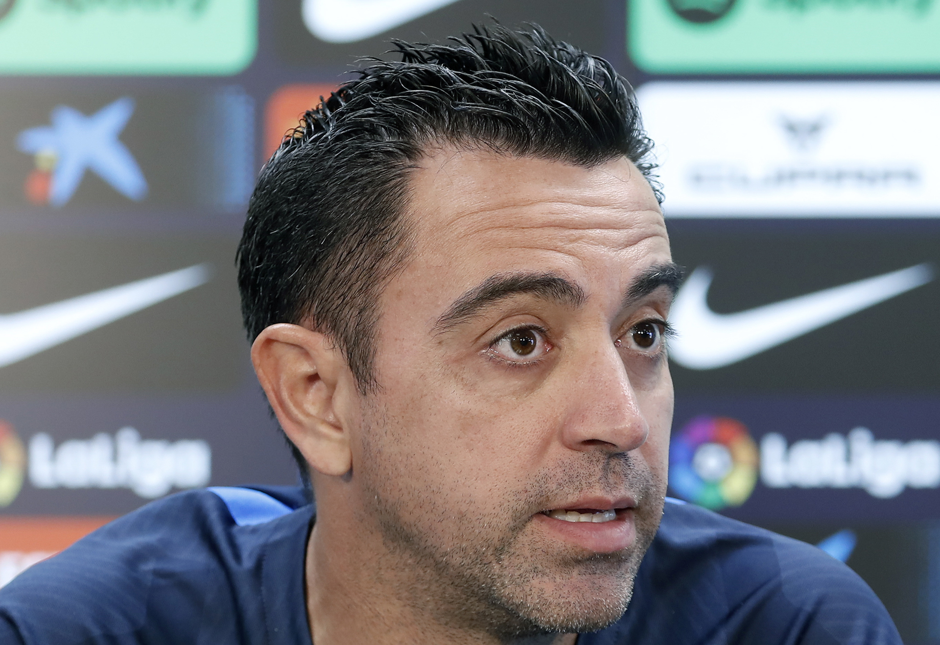 Xavi: “Piqué está bien” Xavi: “Piqué está bien”