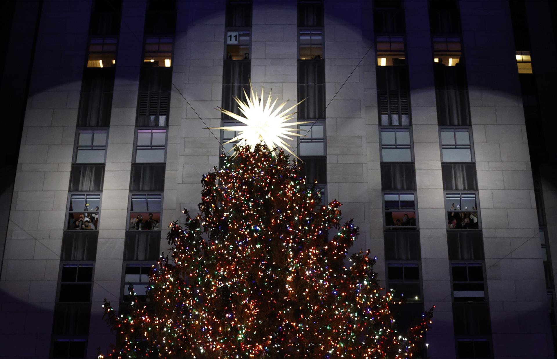 Llega a Nueva York el emblemático árbol de Navidad del Rockefeller Center