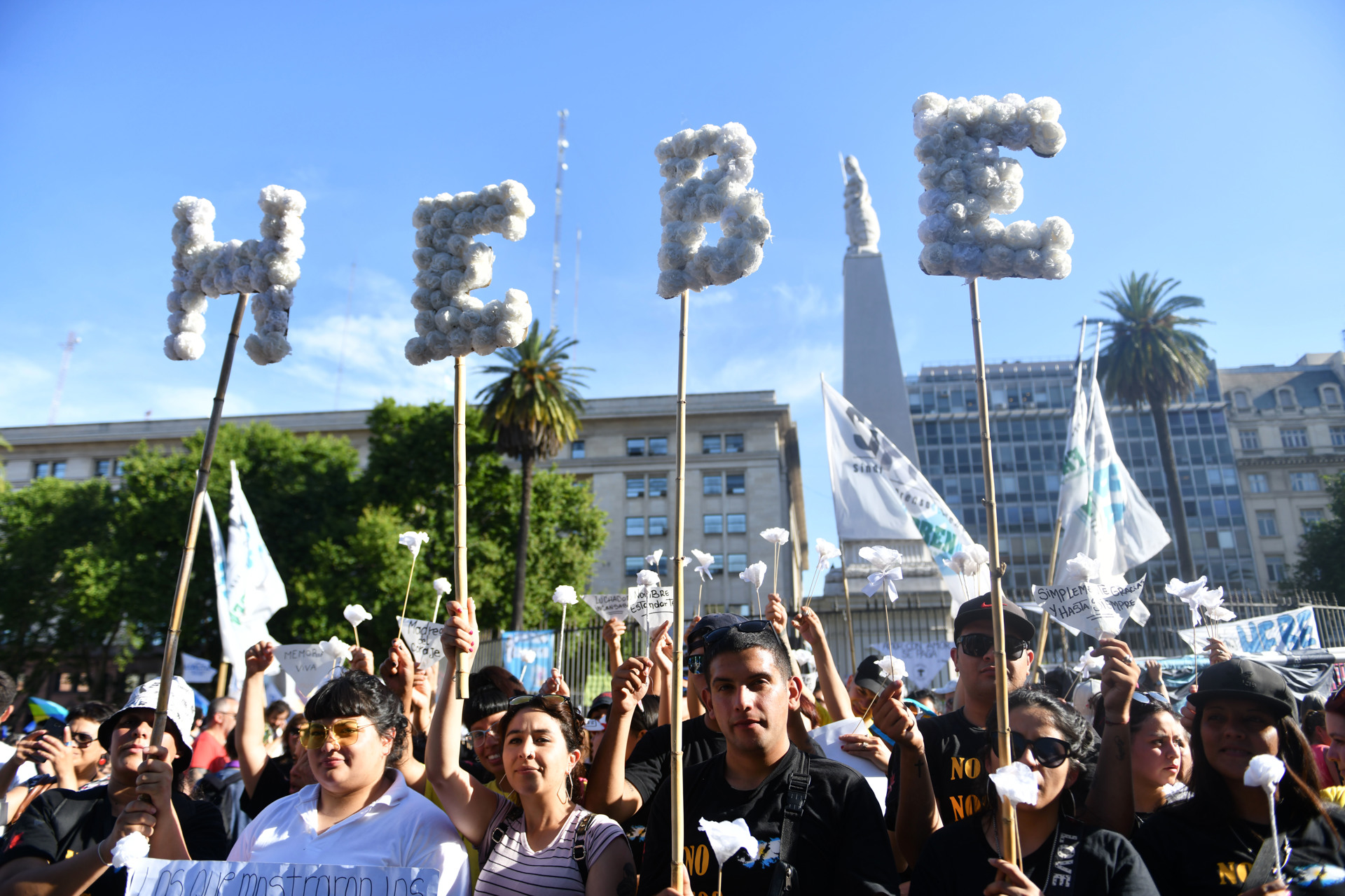 Argentina da un último adiós a Hebe de Bonafini, símbolo de la lucha de las Madres de Plaza de Mayo