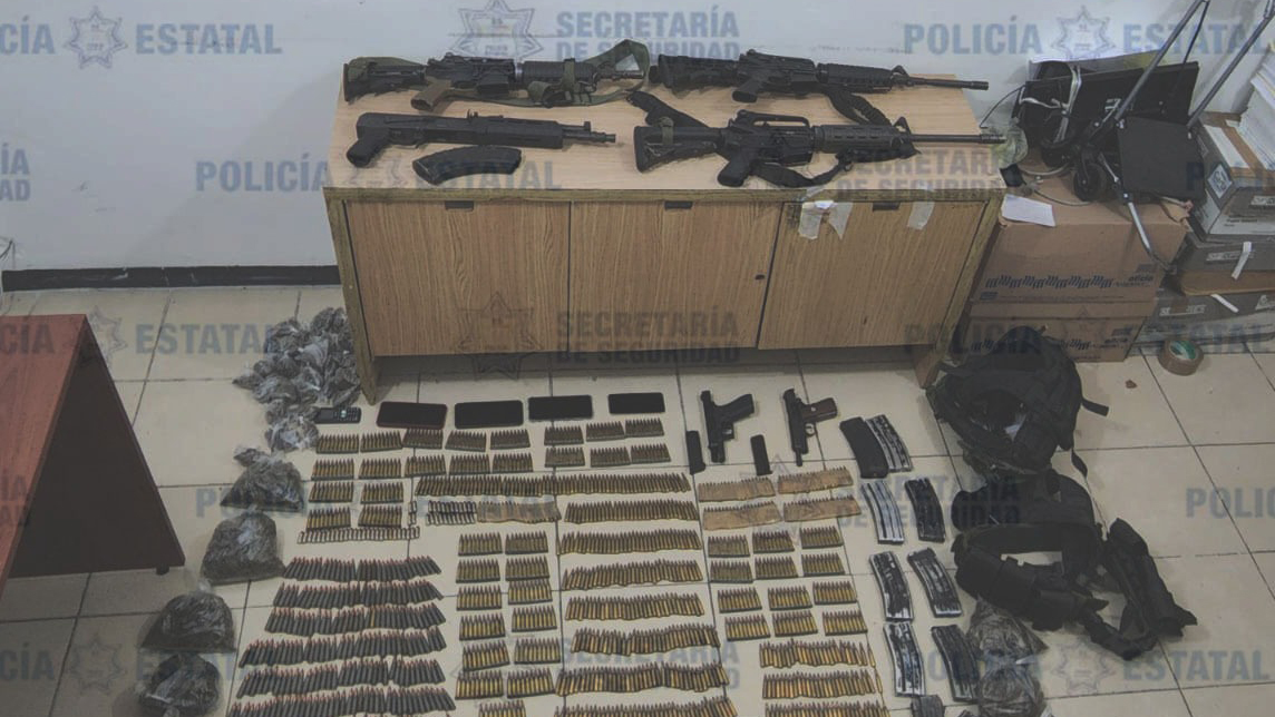 Detienen en Edomex a 8 presuntos miembros de La Familia Michoacana