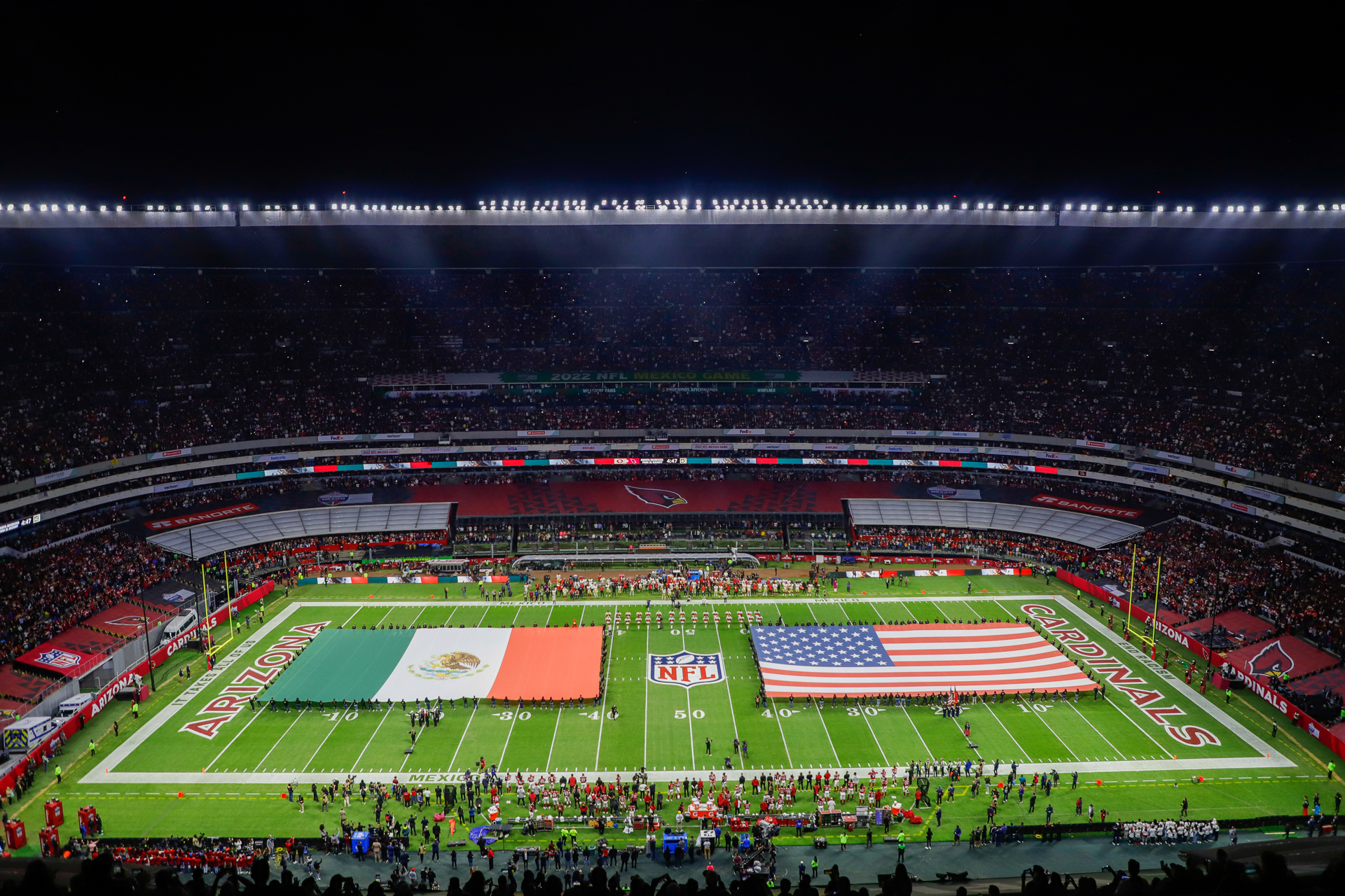 NFL no realizará juego en México en 2023 por renovaciones al Estadio Azteca