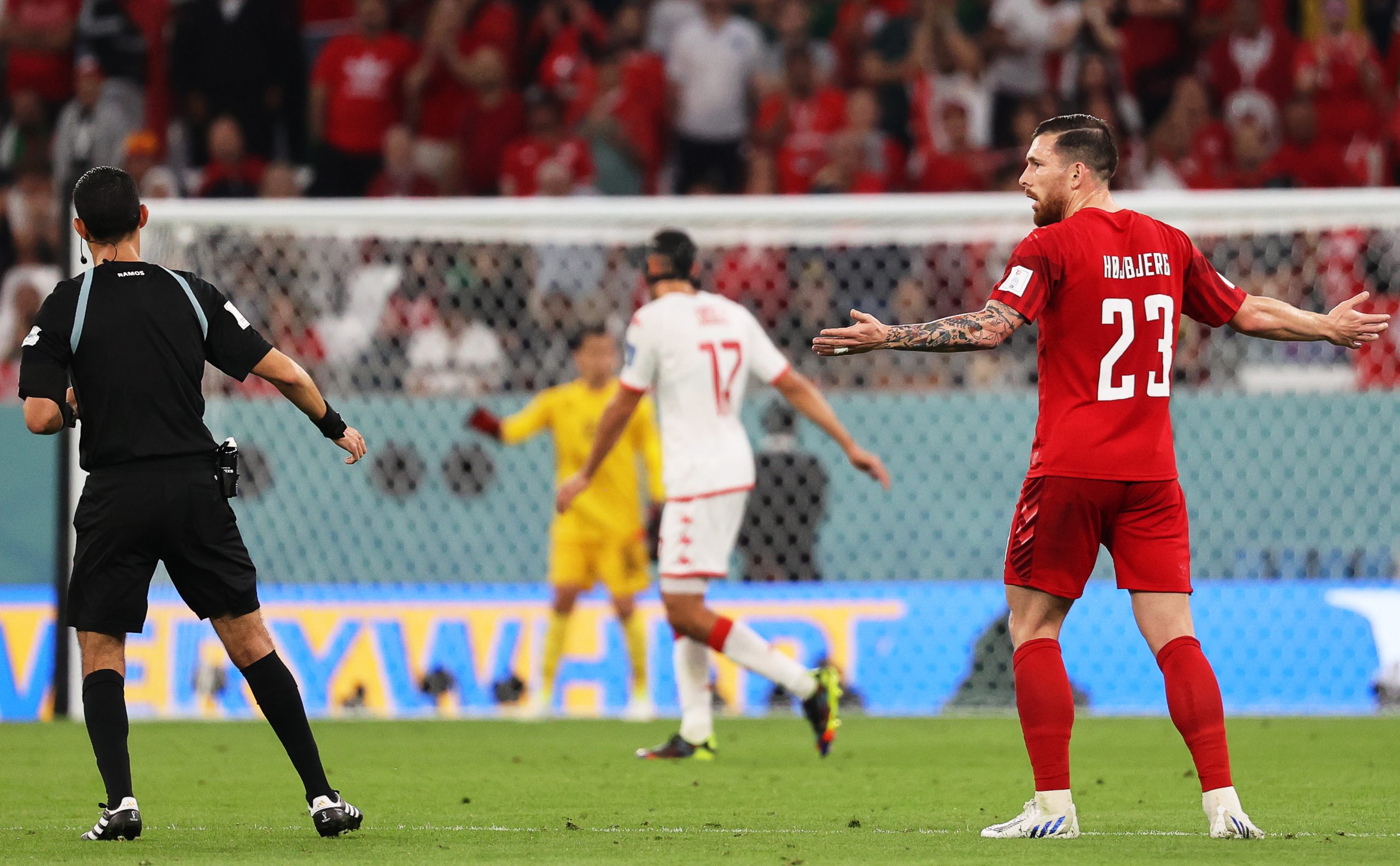 Dinamarca y Túnez no se hacen daño; primer empate sin goles del Mundial