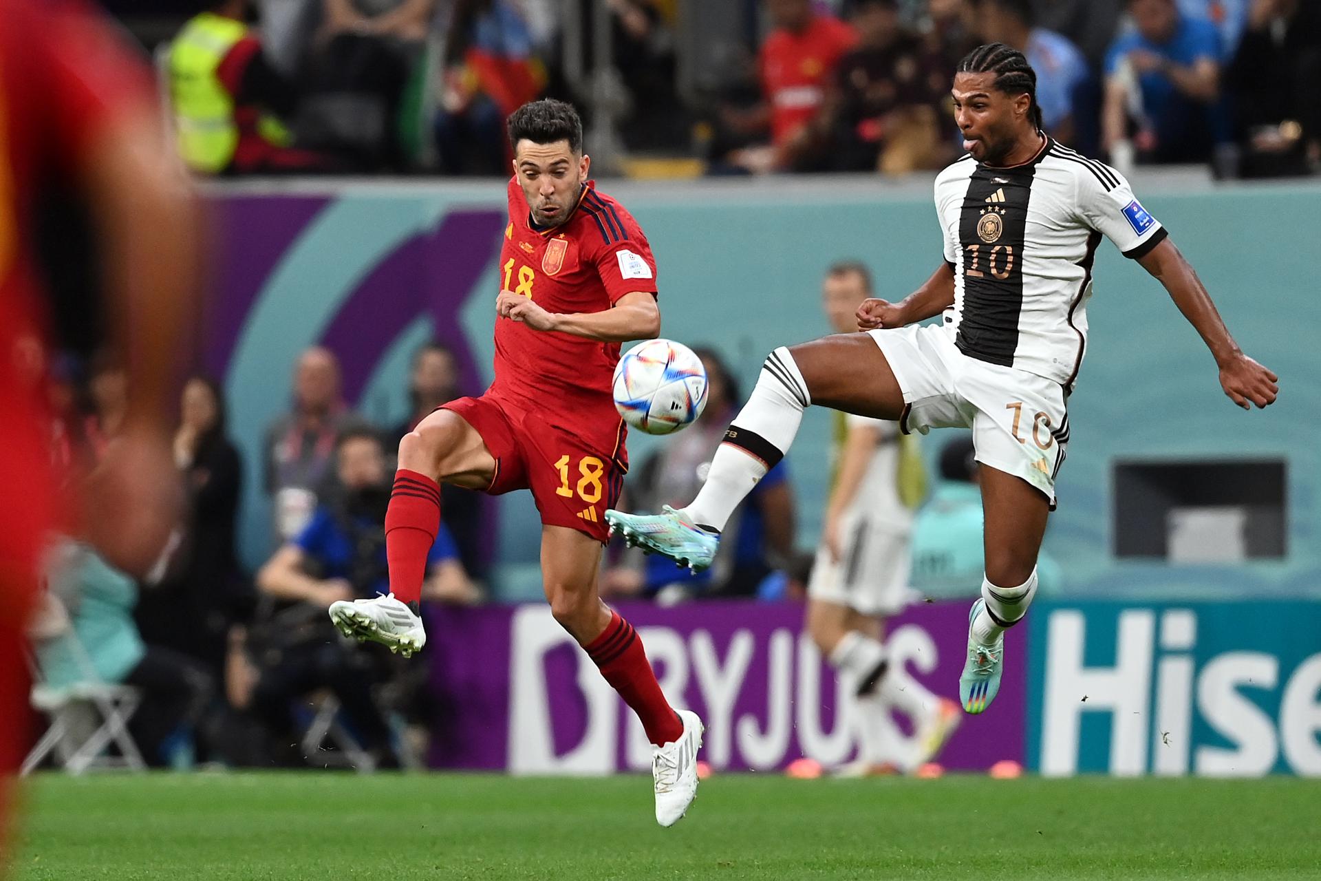 Alemania logra el empate 1-1 contra España