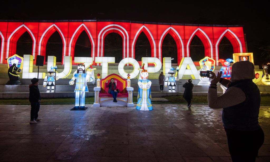 Inauguran festival de luces en Monterrey - festivalluztopia1-1024x616