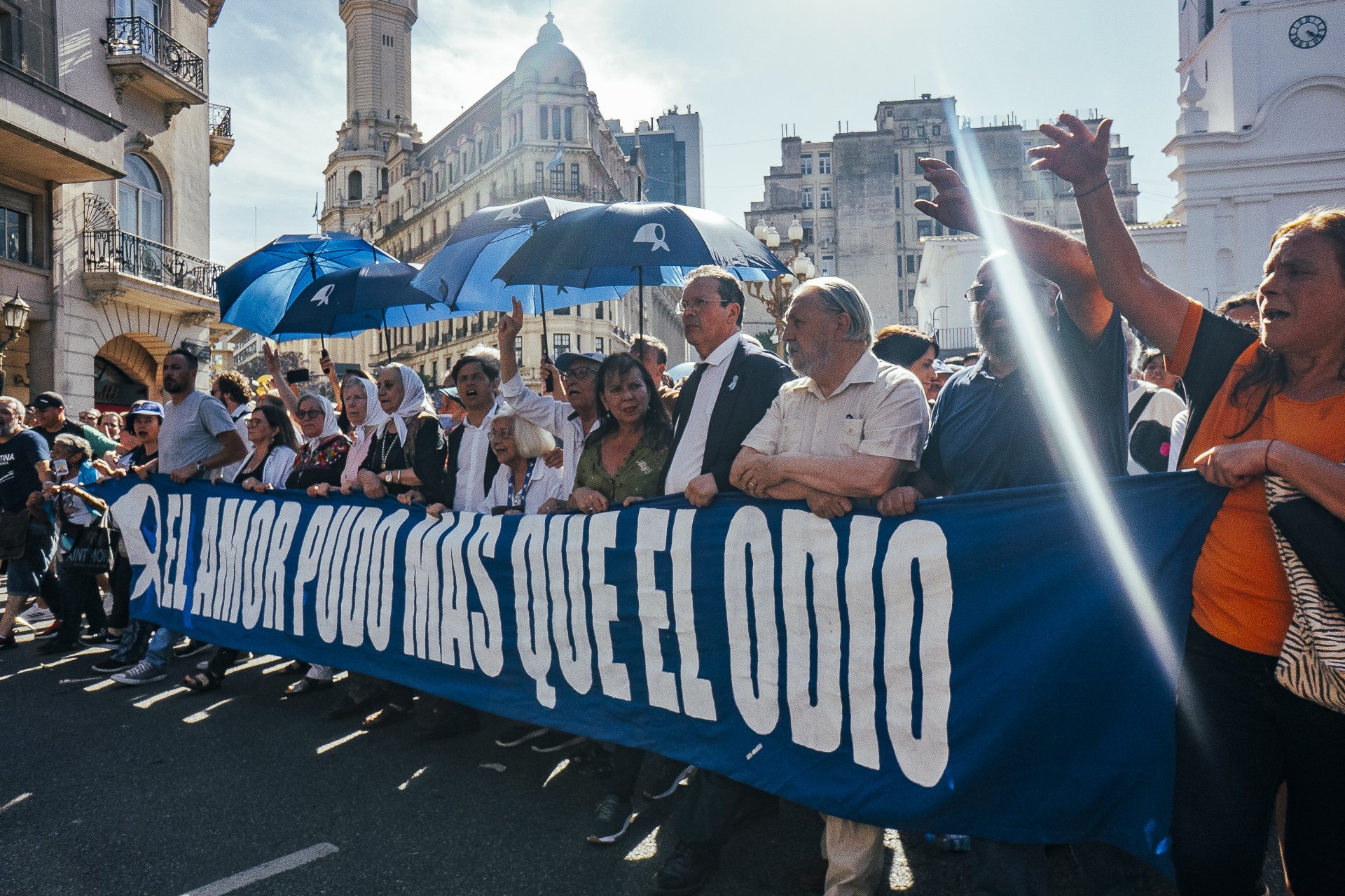 Madres de Plaza de Mayo dan el último adiós a su histórica presidenta Hebe de Bonafini
