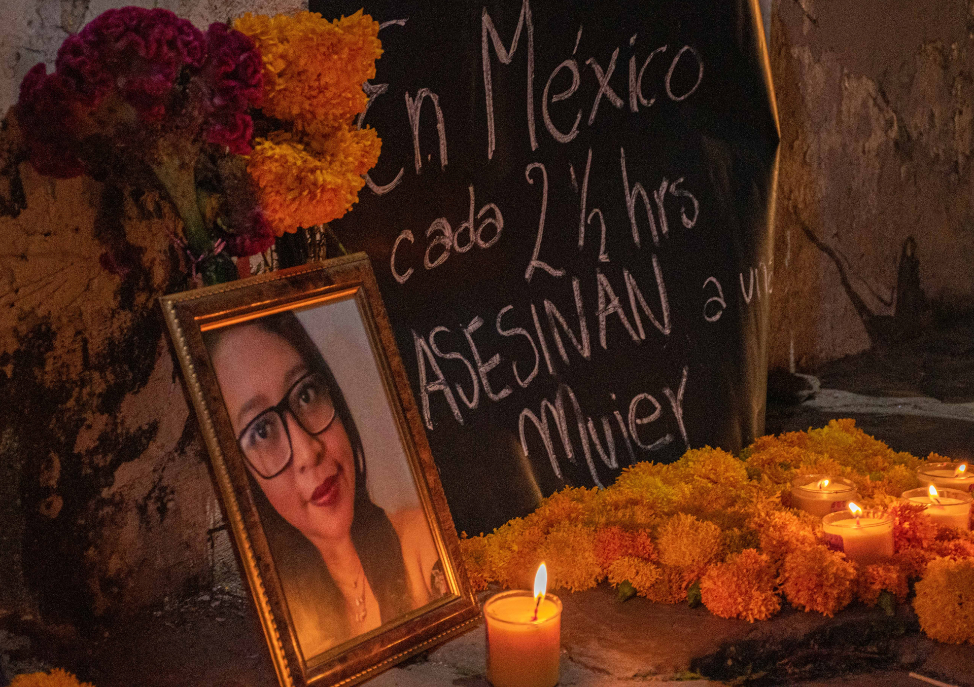 Recuerdan en Chiapas a víctimas de feminicidio con altares Recuerdan en Chiapas a víctimas de feminicidio con altares