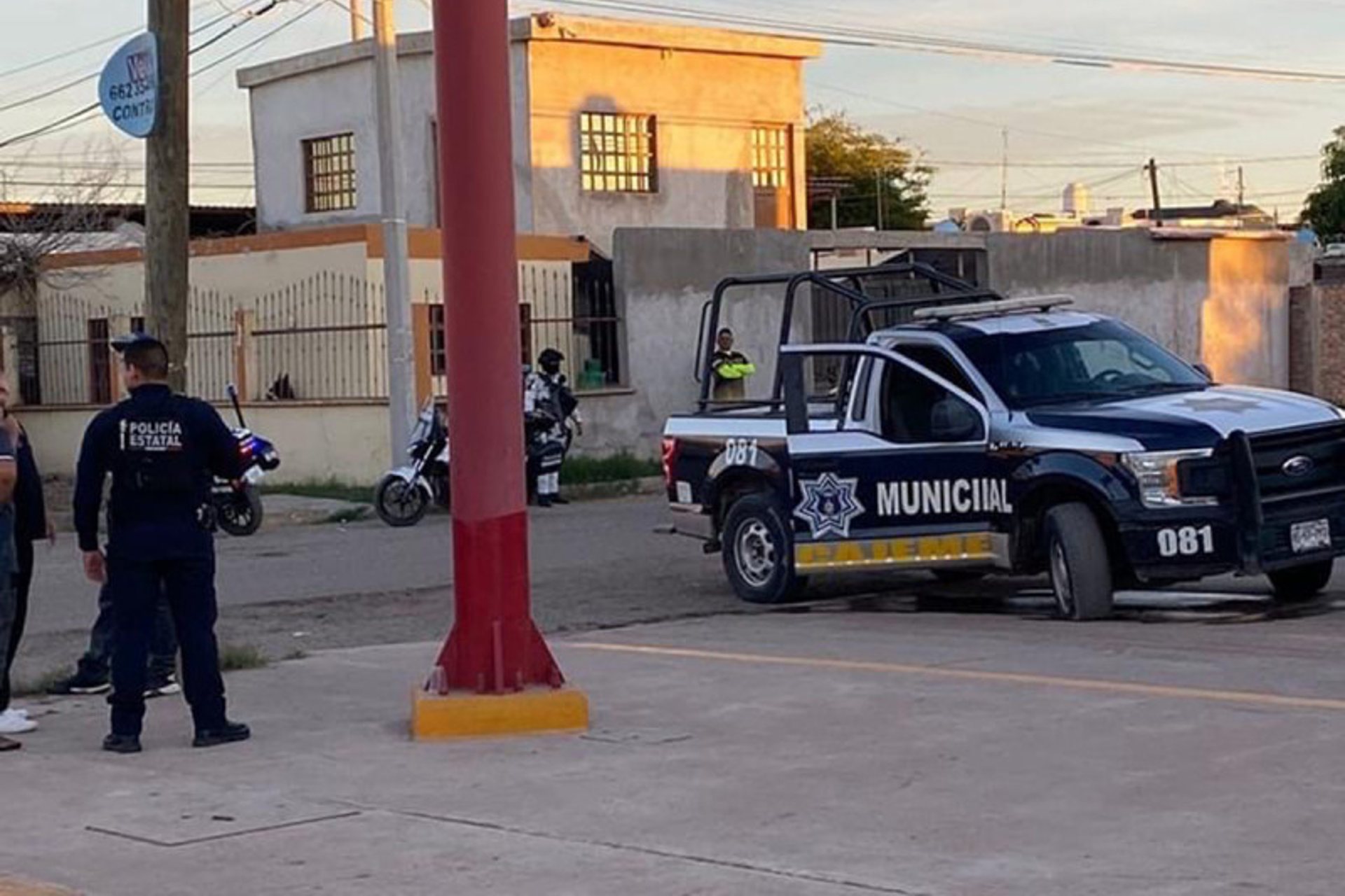 Dos policías heridos en Sonora tras dos enfrentamientos con un comando