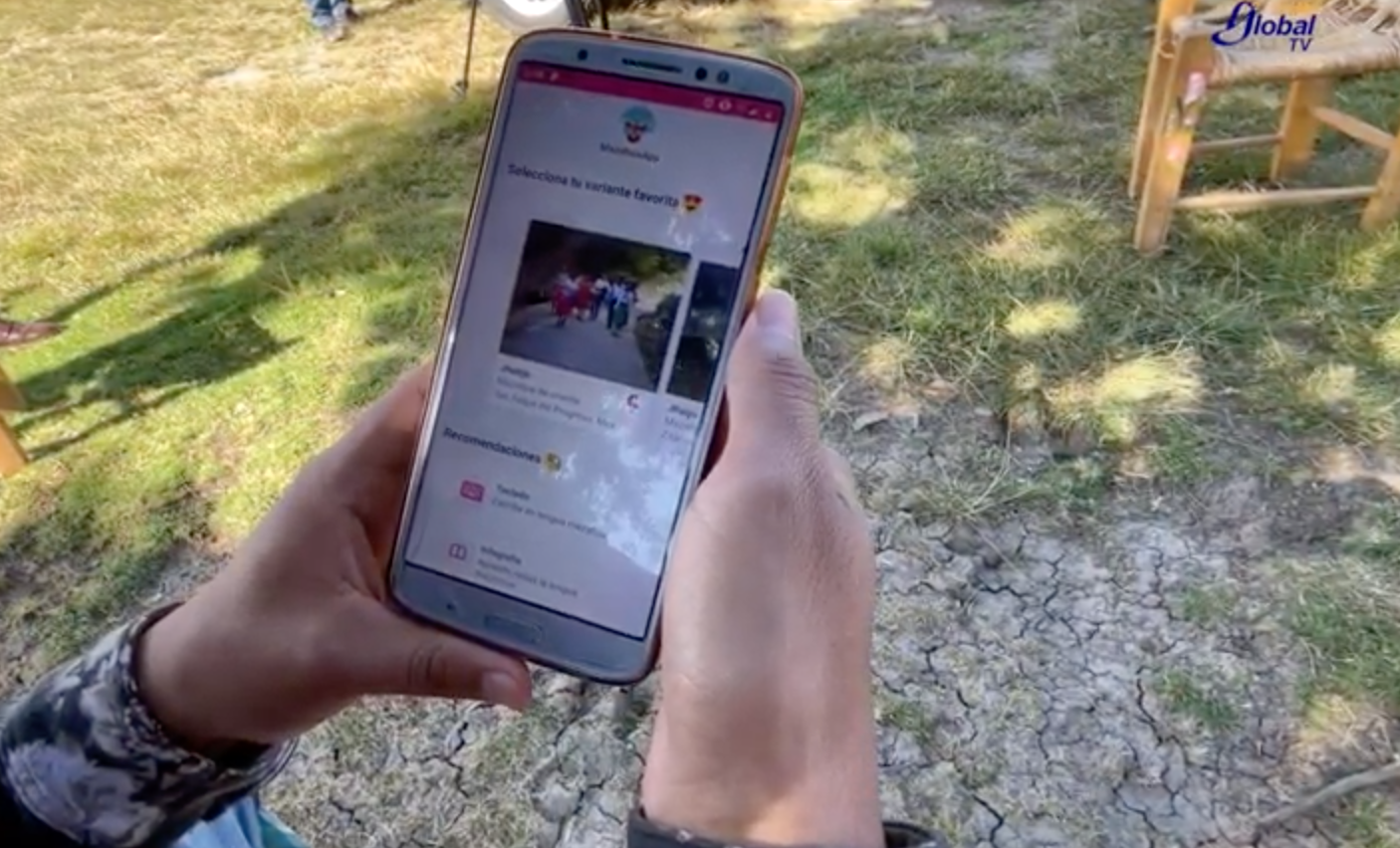 Egresado de la UNAM desarrolla aplicación para preservar lengua mazahua