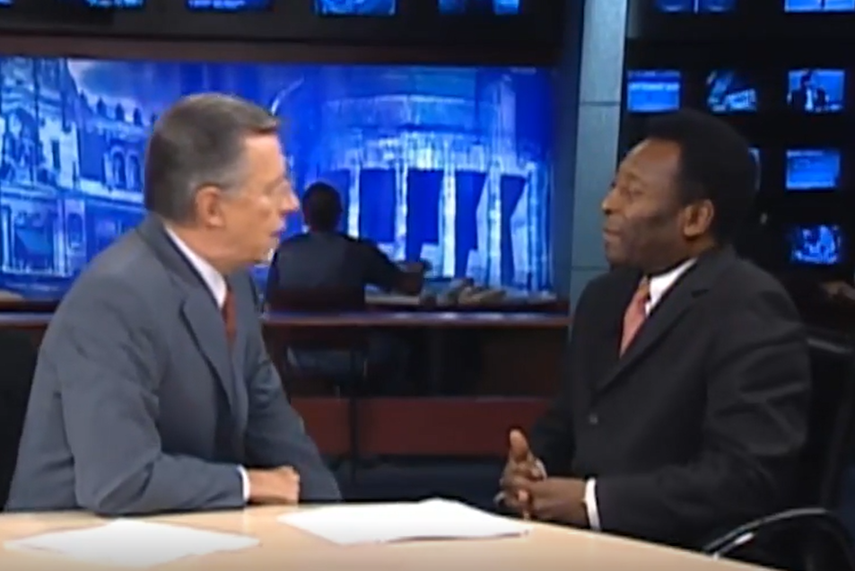 López-Dóriga entrevistó en exclusiva al Rey Pelé