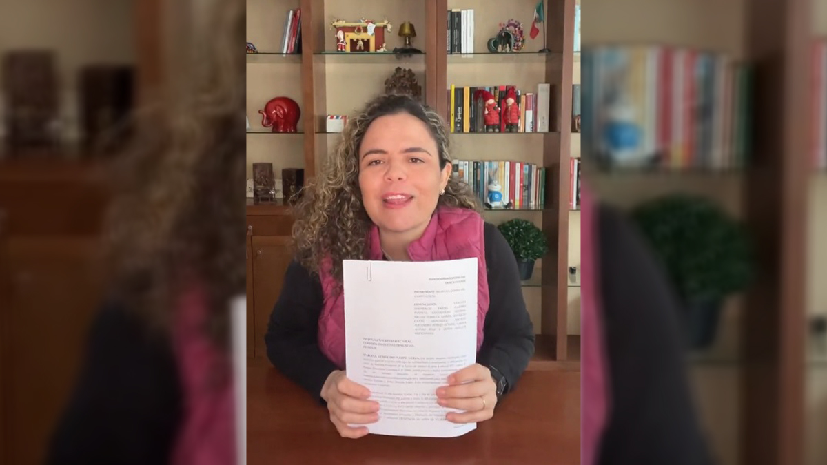 Diputada por el PAN denuncia a morenistas por espectaculares a favor de Sheinbaum Diputada por el PAN denuncia a morenistas por espectaculares a favor de Sheinbaum