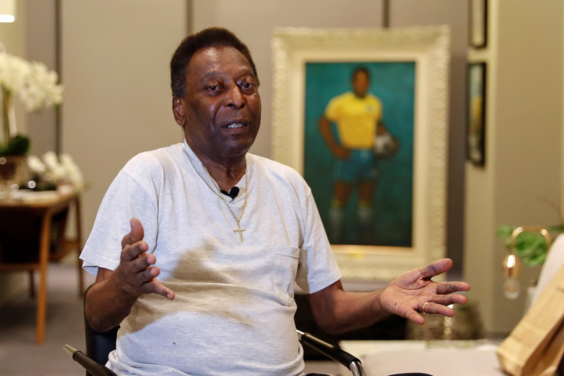 Hijo de Pelé agradece oraciones tras el deterioro de la salud de su padre