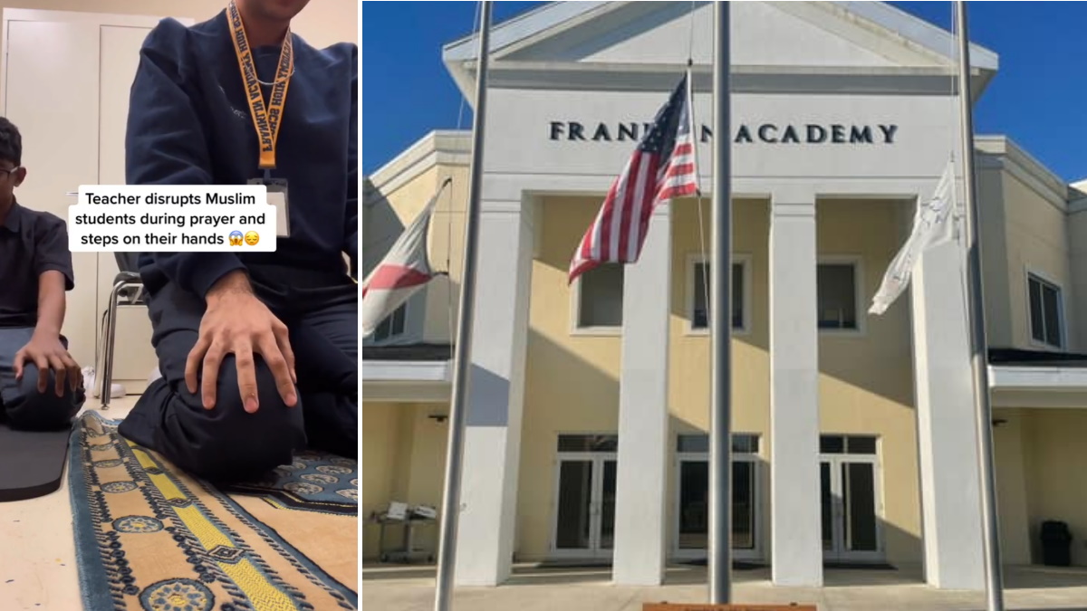 Expulsan a maestra de Florida que interrumpió rezo a alumnos musulmanes