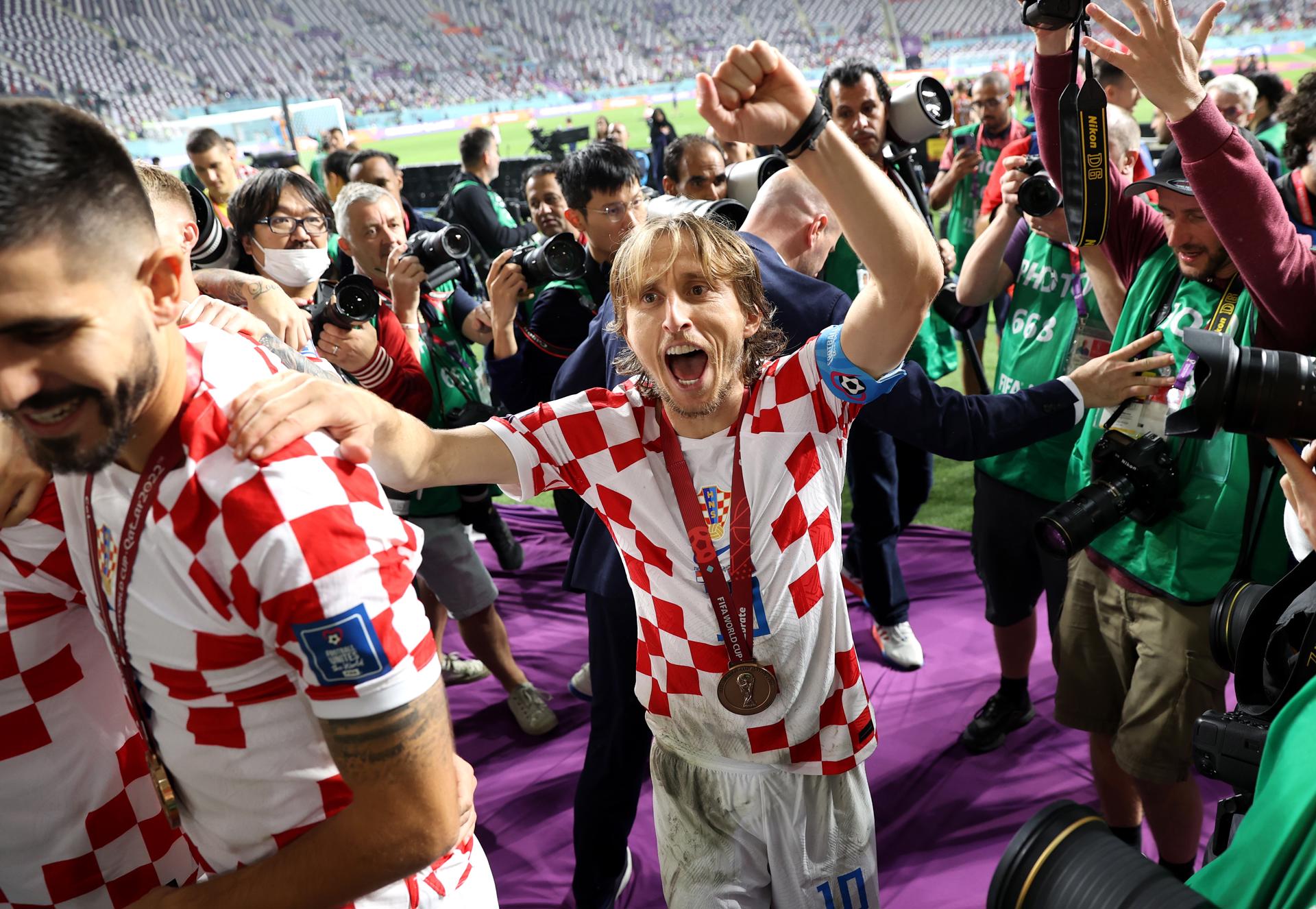 Modric quiere seguir en la selección croata “por lo menos hasta la Liga de Naciones”