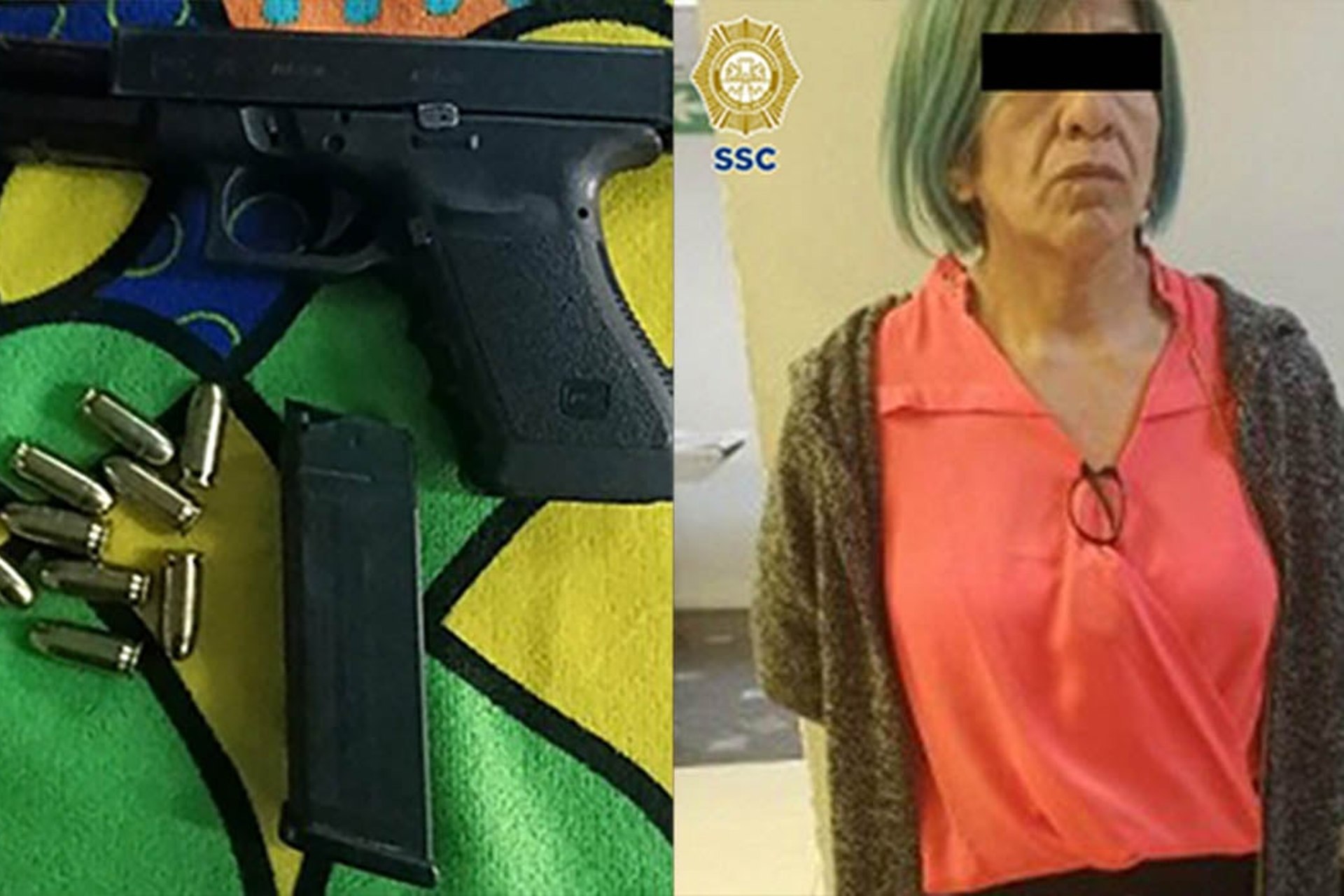 Capturan a mujer armada en Central de Autobuses del Norte