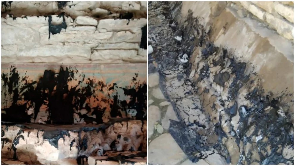 Incendio daña pinturas totonacas en zona arqueológica El Tajín Incendio daña pinturas totonacas en zona arqueológica El Tajín