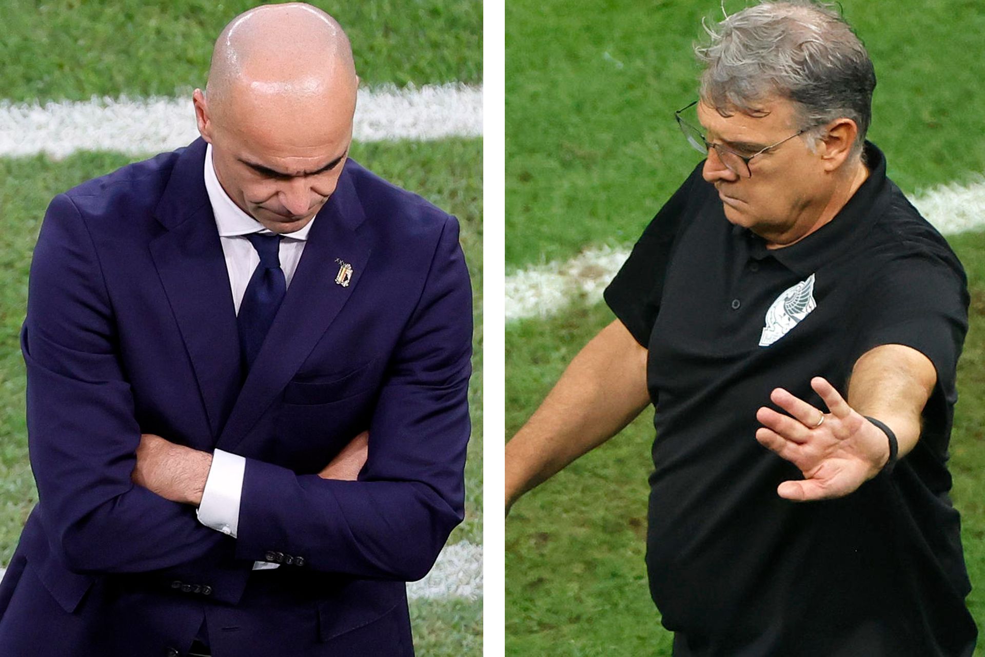 ‘Tata’ Martino y Roberto Martínez, primeras ‘víctimas’ del Mundial ‘Tata’ Martino y Roberto Martínez, primeras ‘víctimas’ del Mundial