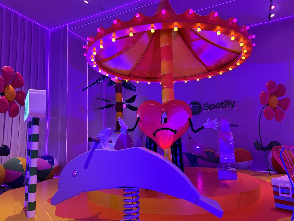 Bad Bunny, el artista más escuchado en Spotify México por tercer año consecutivo - spotify-bad-bunny-1024x768