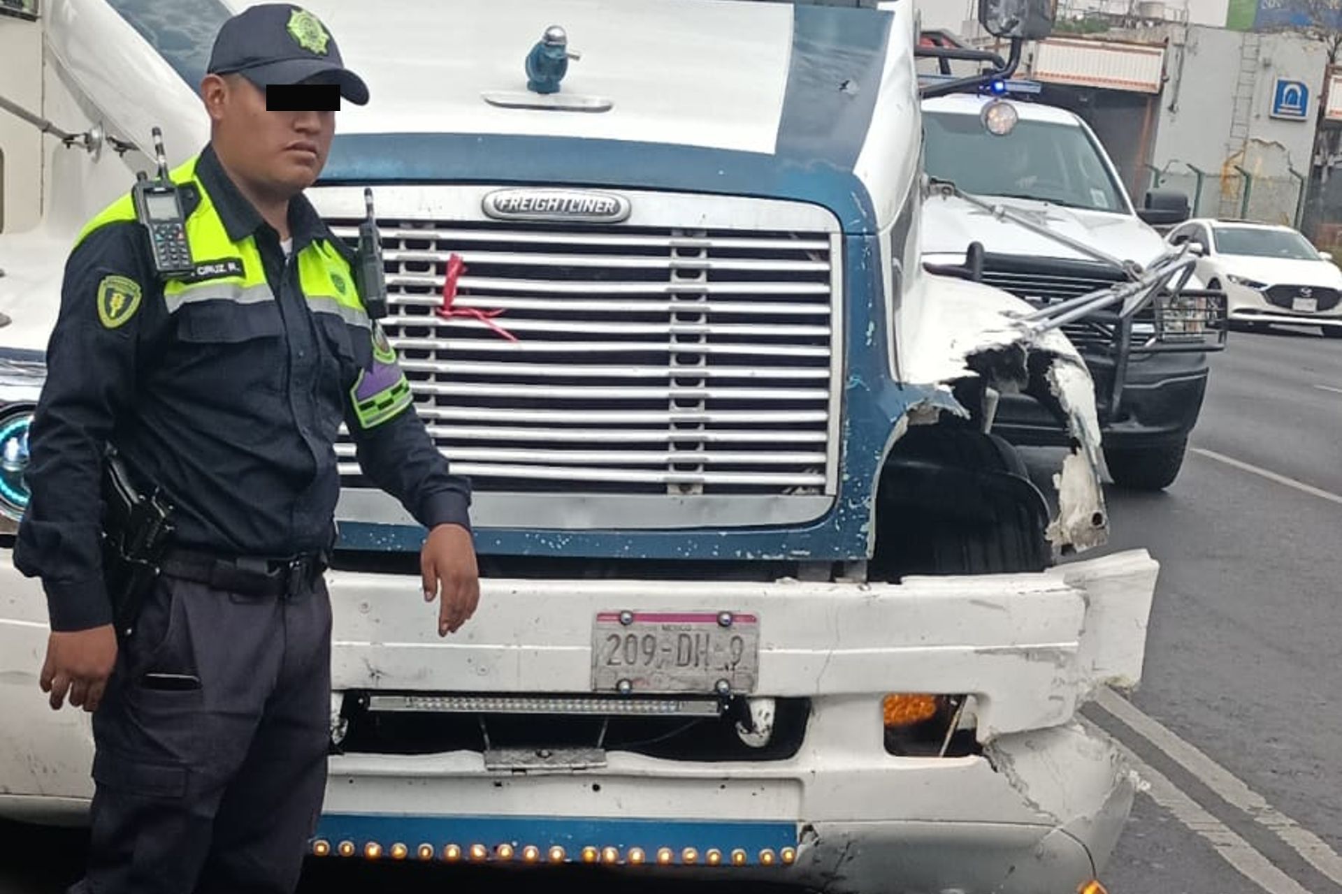 #Videos Persecución de tráiler en CDMX ocasiona caos