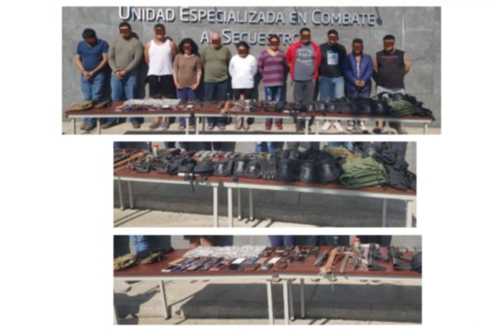 Capturan a 11 presuntos integrantes de célula delictiva en Veracruz