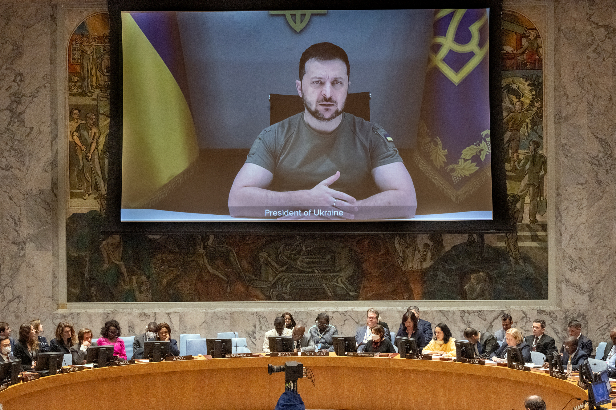 El deporte consigue poner de acuerdo a Rusia y Ucrania en la ONU El deporte consigue poner de acuerdo a Rusia y Ucrania en la ONU