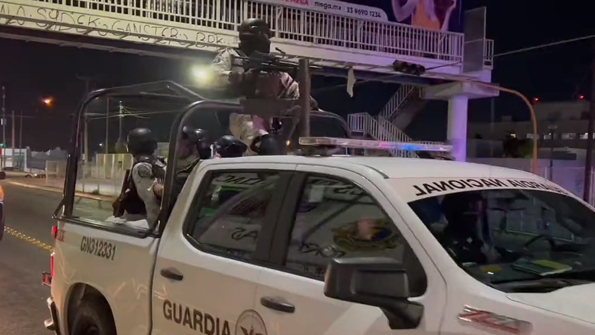 Agreden a elementos de la Guardia Nacional en Culiacán, no se reportan heridos Agreden a elementos de la Guardia Nacional en Culiacán, no se reportan heridos