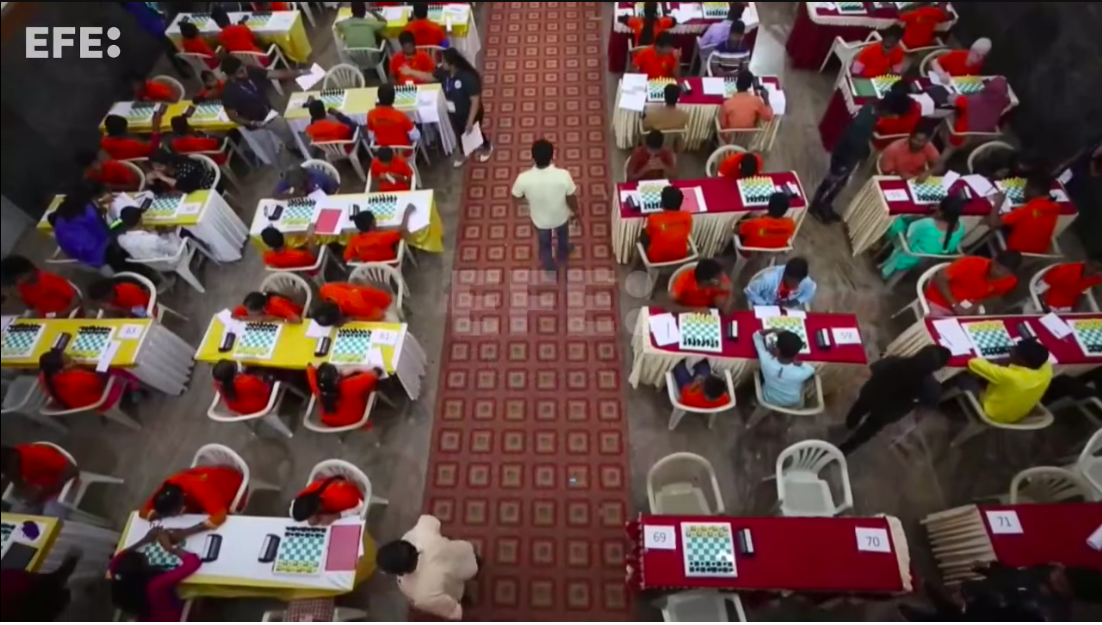 Ajedrez para ciegos: campeonato de personas con discapacidad visual en Bangalore