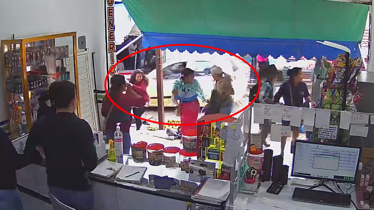 Auto sin frenos atropella a seis personas en Yajalón, Chiapas