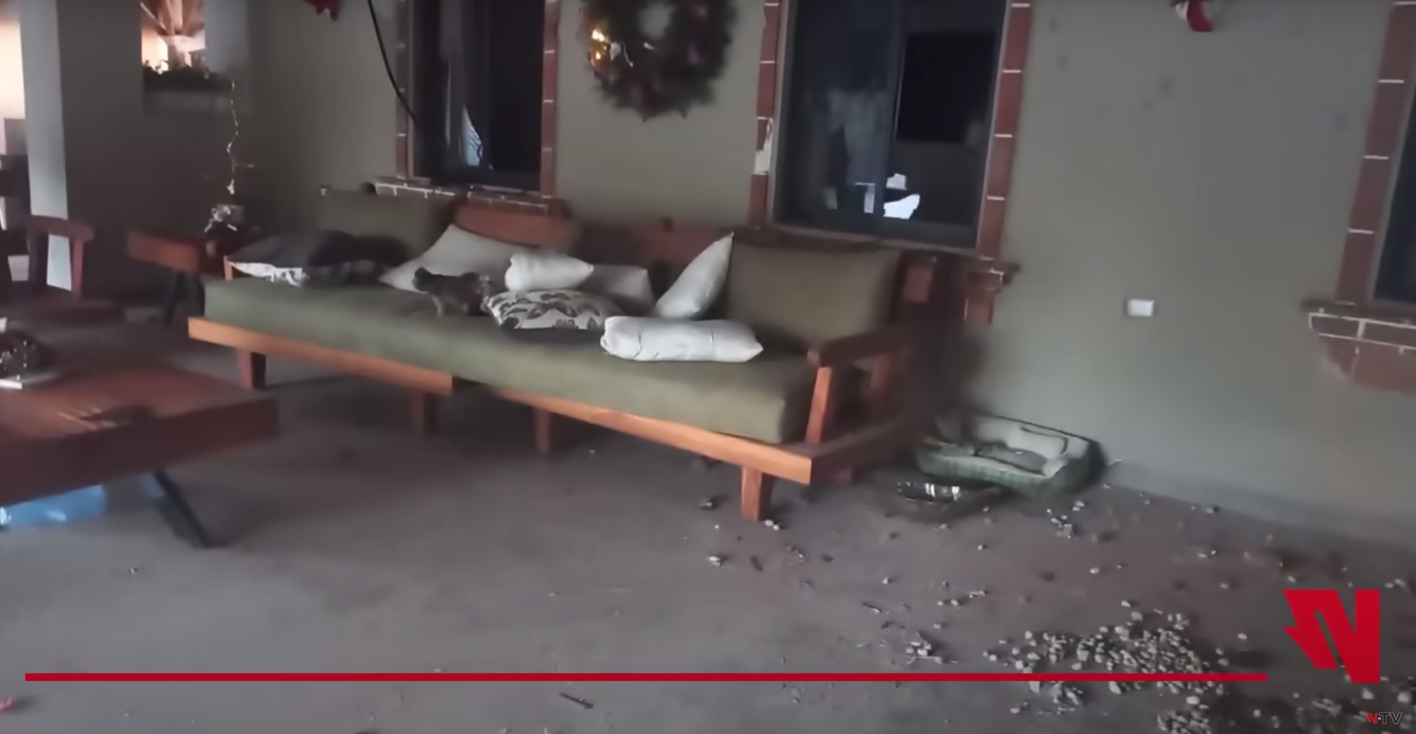 La casa donde detuvieron a Ovidio Guzmán