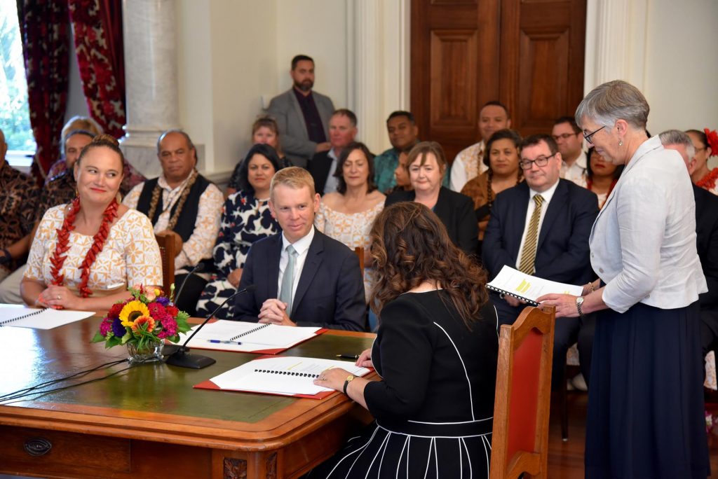 Chris Hipkins jura el cargo como primer ministro de Nueva Zelanda - investidura-de-hipkins-como-primer-ministro-de-nueva-zelanda-1024x684