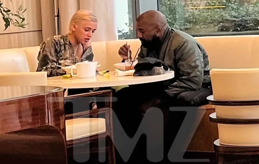 Kanye West se casó en secreto con diseñadora arquitectónica - kanye-west-con-bianca-censori