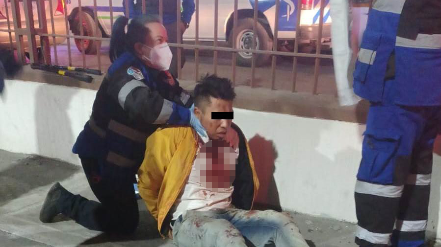 Ladrón termina herido por estatua que pretendía robar en iglesia de Monterrey - ladron-herido-al-intentar-robar-estatua-de-san-miguel-arcangel