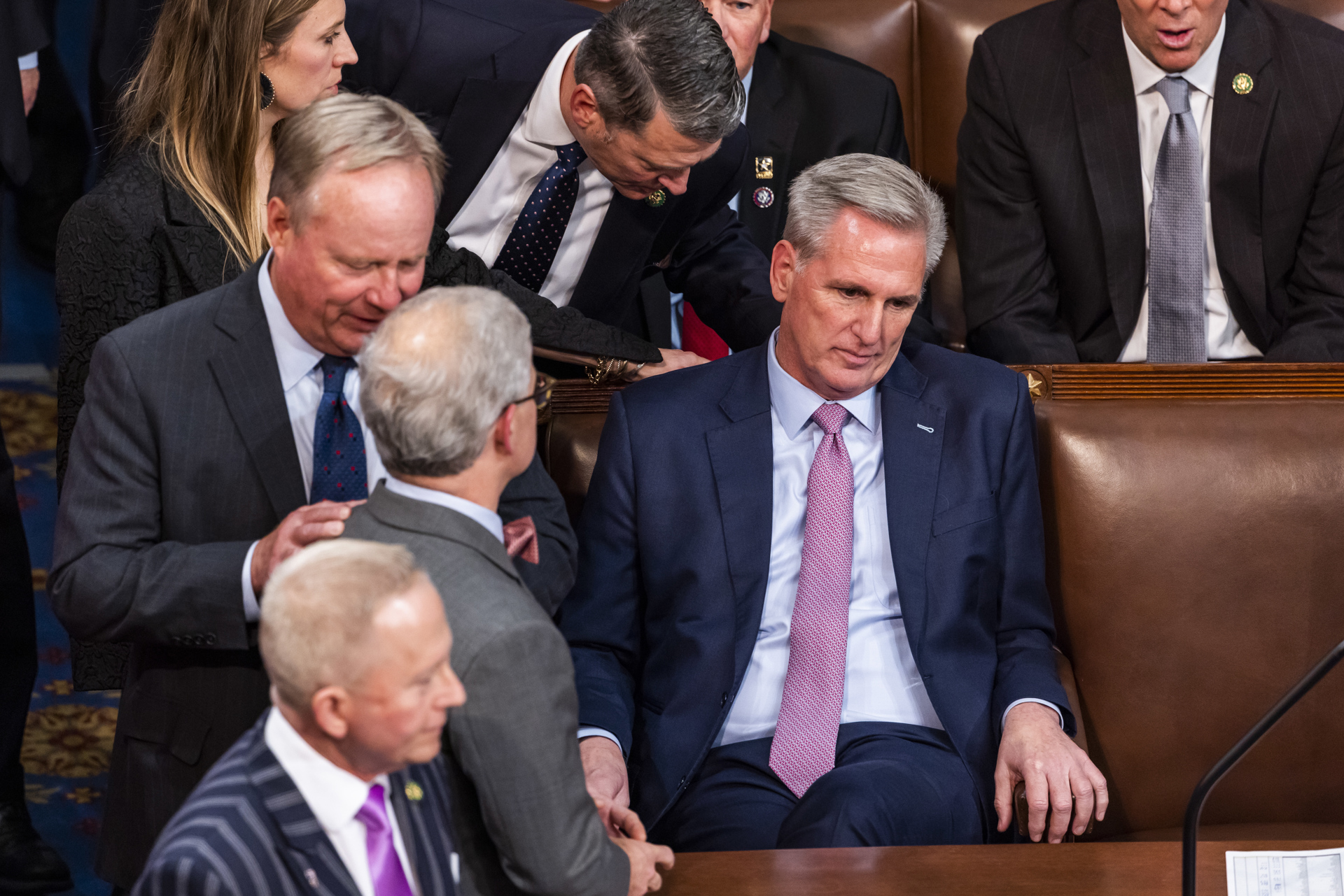 McCarthy vuelve a fracasar en la Cámara Baja por 14ª vez en tensa votación McCarthy vuelve a fracasar en la Cámara Baja por 14ª vez en tensa votación