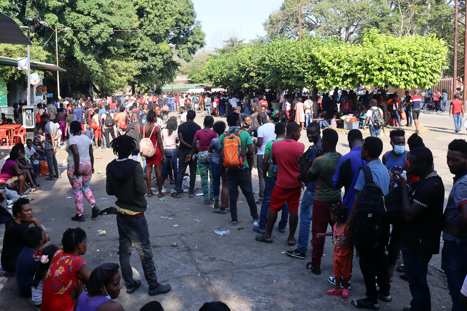 Reactivan trámites de asilo en Chiapas tras protestas de migrantes Reactivan trámites de asilo en Chiapas tras protestas de migrantes