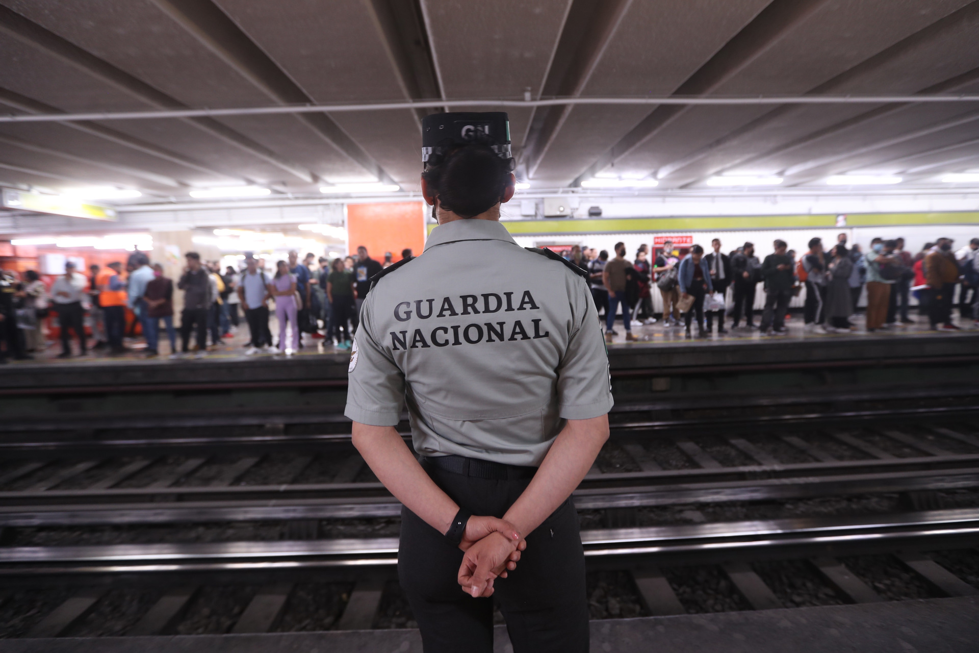 Polémica por la “militarización” del Metro de la Ciudad de México